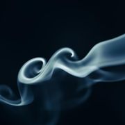 Abstract gentle flow of air and breath